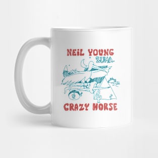 classic 70s neil young & crazy horse Mug